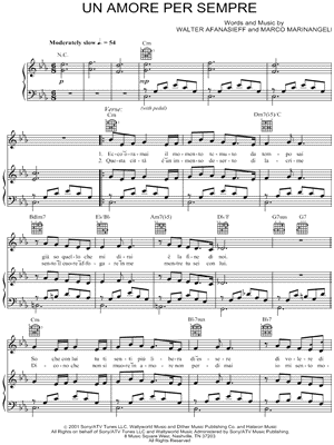 Un Amore Per Sempre