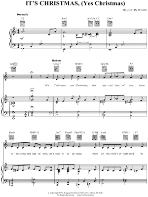 It's Christmas, (Yes Christmas)