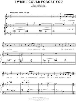 I Wish I Could Forget You