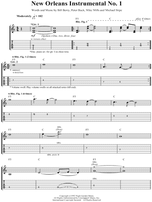 New Orleans Instrumental No. 1