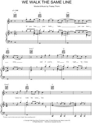 We Walk the Same Line