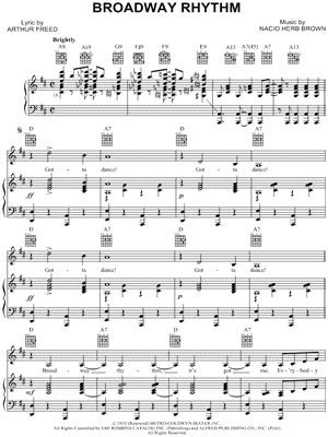 Broadway Rhythm