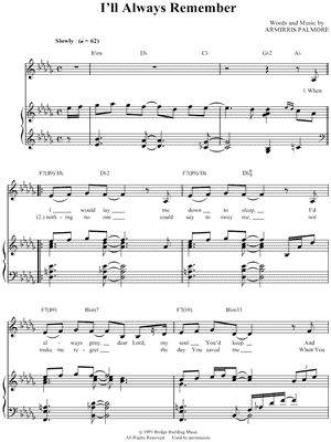 I'll Always Remember