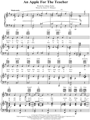 An Apple for the Teacher