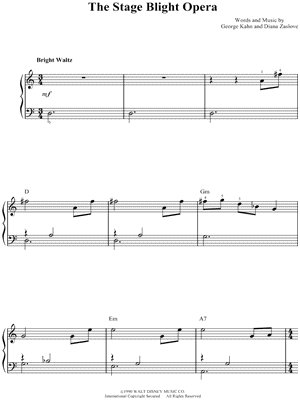 The Stage Blight Opera