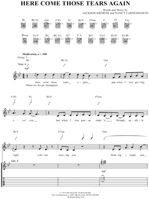 Here Come Those Tears Again