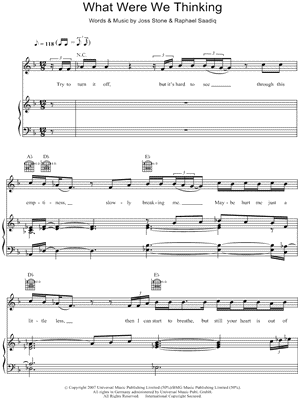 What Were We Thinking