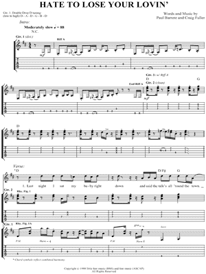 Hate To Lose Your Lovin'