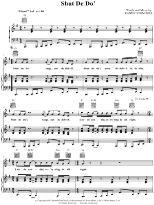 Shut De Do'