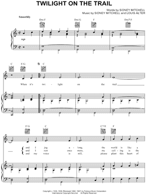 Twilight on the Trail