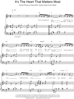 It's the Heart That Matters Most