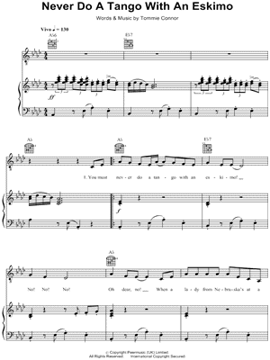 Never Do a Tango With An Eskimo