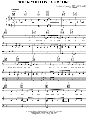 When You Love Someone