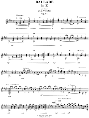 Guitar Solo - Ballade In E