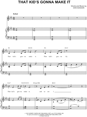 That Kid's Gonna Make It