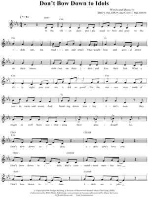 Don't Bow Down To Idols