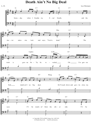 Death Ain't No Big Deal