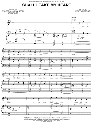 Shall I Take My Heart