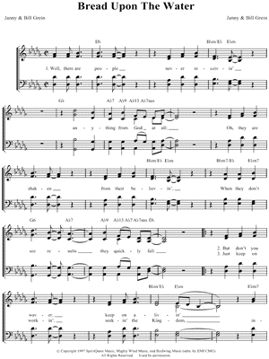 Bread Upon the Water