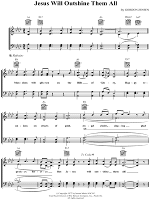 Jesus Will Outshine Them All