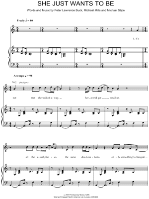 She Just Wants To Be