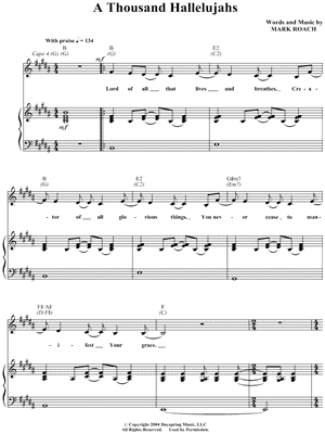 A Thousand Hallelujahs