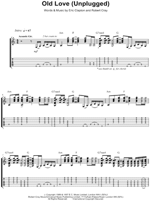 Old Love (Unplugged)