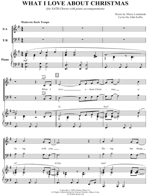 What I Love About Christmas