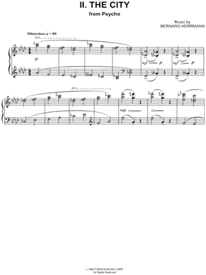 II. The City (from Psycho)