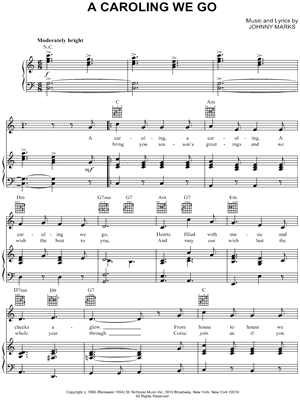 A Caroling We Go