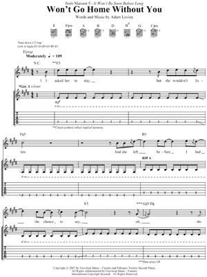 Won't Go Home Without You