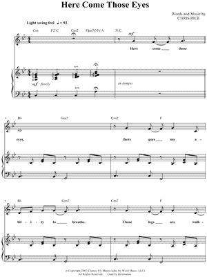 Here Come Those Eyes