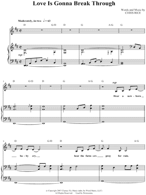 Love Is Gonna Break Through