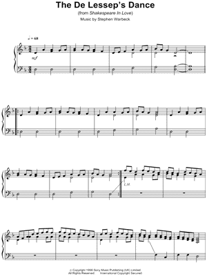 The De Lessep's Dance