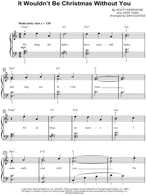 It Wouldn't Be Christmas Without You