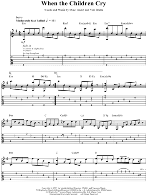 When the Children Cry