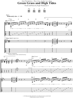 Green Grass and High Tides