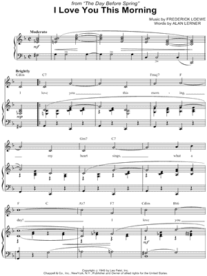 I Love You This Morning