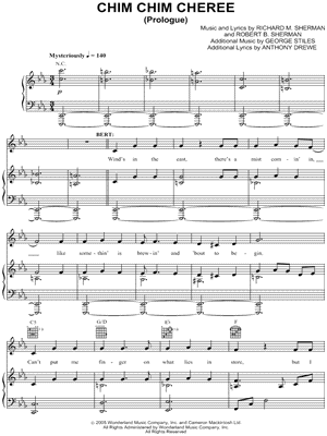 Chim Chim Cheree - Prologue (Broadway)