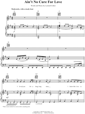 Ain't No Cure for Love