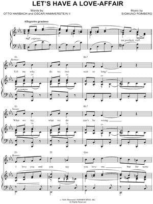 Let's Have a Love-Affair