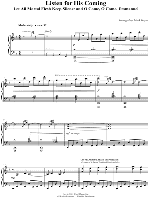 Listen for His Coming