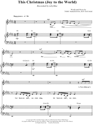 This Christmas (Joy To the World)