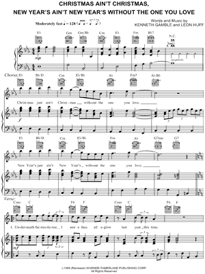 Christmas Ain't Christmas, New Year's Ain't New Year's Without the One You Love