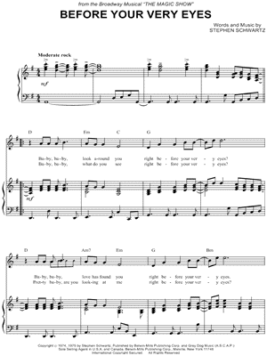 Before Your Very Eyes