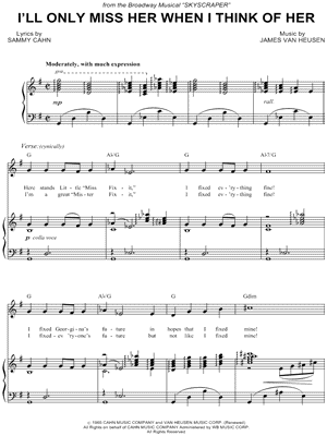 I'll Only Miss Her When I Think of Her