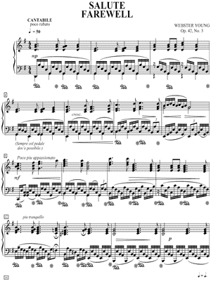 Piano Solo - Salute Farewell