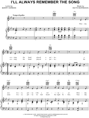 I'll Always Remember the Song