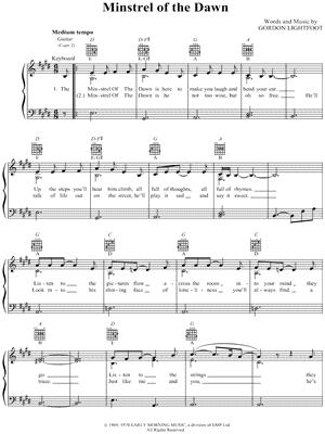 Minstrel of the Dawn