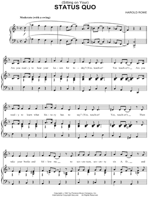 (Sitting on Your) Status Quo